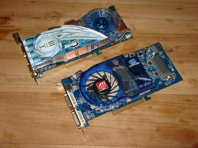 HD 3850 ICEQ3 Turbo AGP & Sapphire HD 3850 AGP top