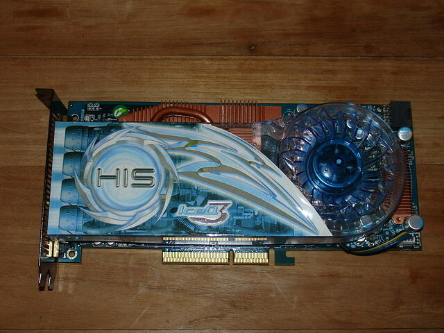 HIS Radeon HD 3850 ICEQ3 Turbo AGP 512MB 256Bit GDDR3 Rev.A1 0806 top
