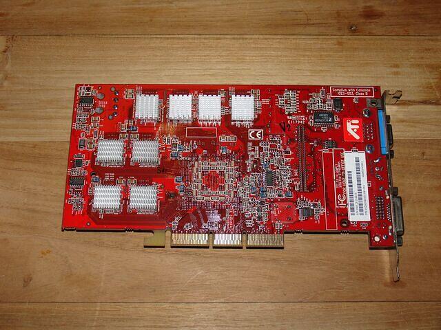 ATi Radeon 9800 Pro AGP 256MB 256Bit DDR2 Rev.A12 0316 rear