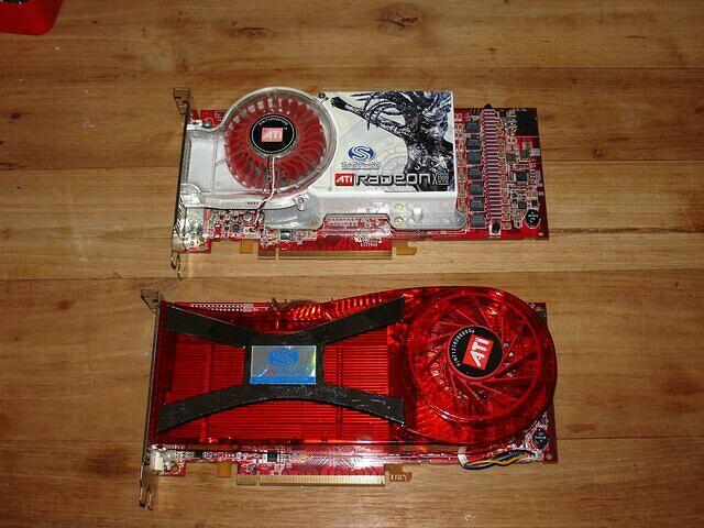 Sapphire X1900 XTX & X1950 XTX CFE top