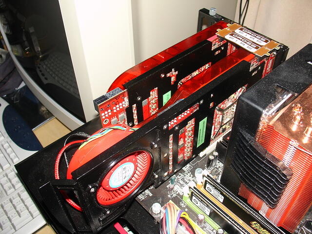 Rear sides of the Dragonshead 1 &  2