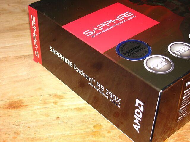 Sapphire AMD Radeon R9 290X Box headshot