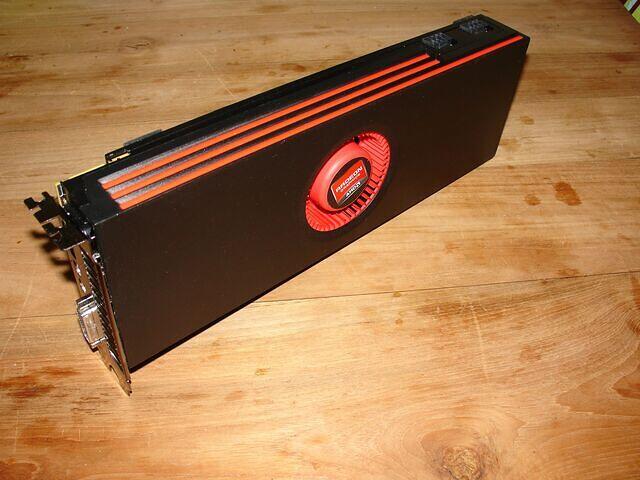 HD 6990 front angled