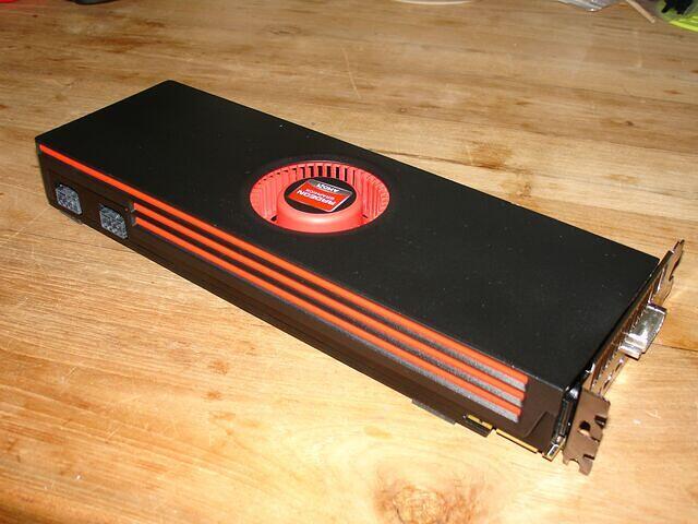 AMD Radeon HD 6990 Side top