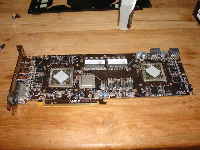 RV970 XT Cayman's Reapplied with NH-1 Thermal Compound