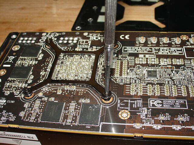 Removing VPU X-Brackets