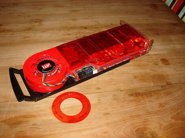 HD 2900 XTX Rev.A12 0646 ES Fan Lid removed