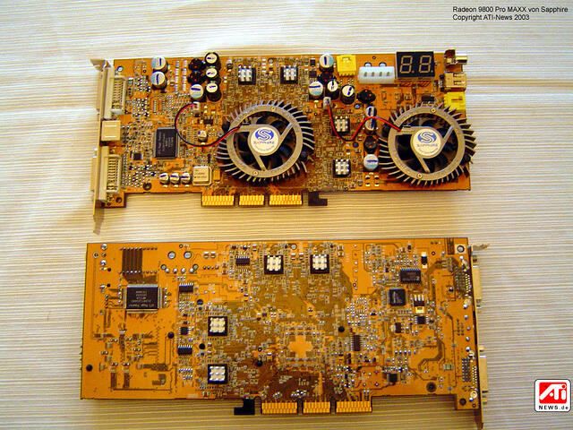 Sapphire Ati Radeon 9800 MAXX AGP 256MB 256Bit DDR