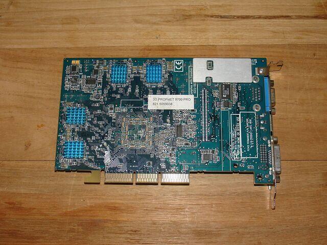 Hercules 3D Prophet 9700 Pro 128MB 256Bit DDR Rev.A0 0234 Engineering Sample rear