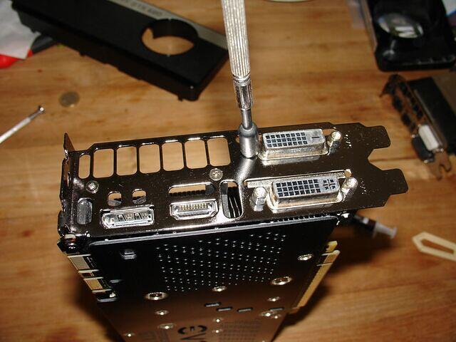 remounting retention bracket closeup