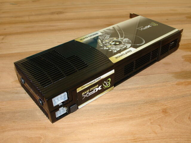 XFX 9800 GX2 XXX Edition Top Rear.JPG