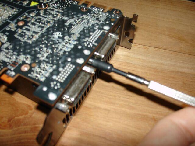 Spacer Screw driver in use