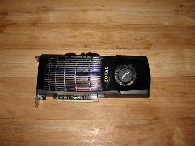 Zotac GeForce GTX 480 PCI-E 1536MB 384 Bit GDDR5 Rev.A3 1510 top
