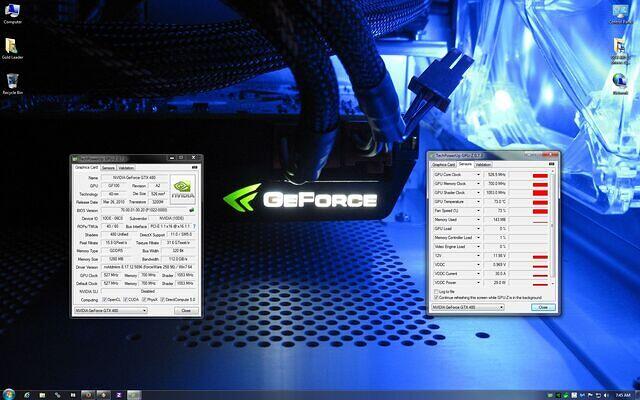 GTX 480  ES Idle temps & Fan Speeds