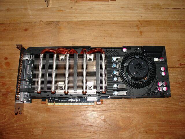 GTX 480 ES Shroud removed a