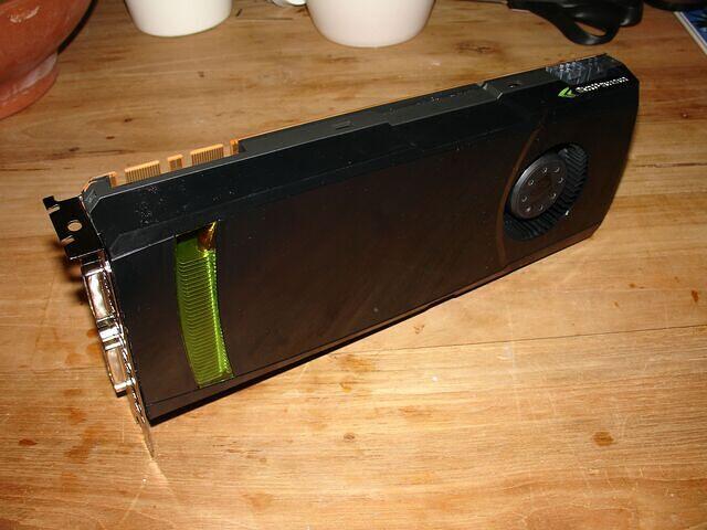 GTX 480 ES Side angled