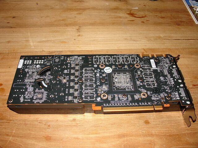 GTX 480 ES rear