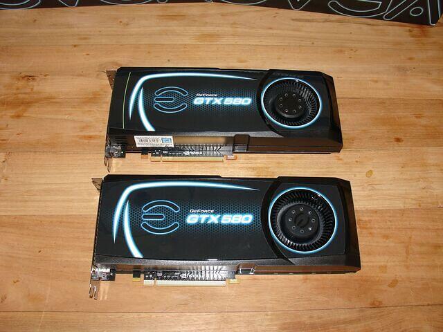 EVGA GTX 580 EUR & USA