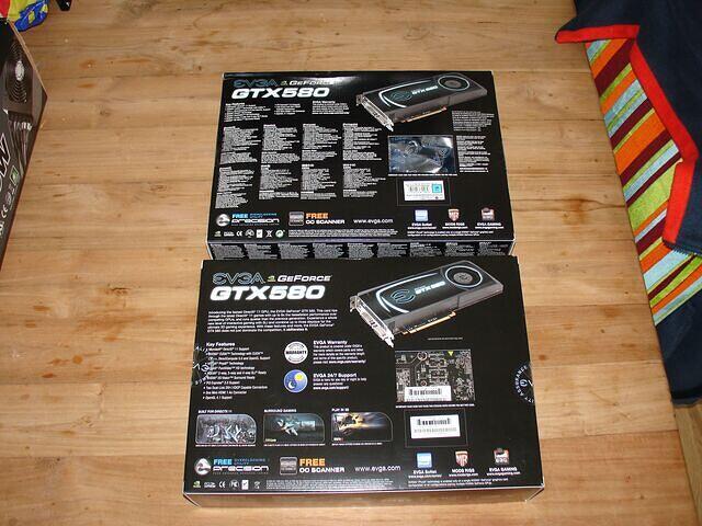 EVGA GTX 580 SCE EUR & USA box rear