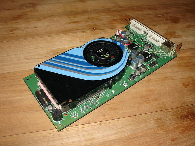 AXLE / NVIDIA 7950 AGP Eval. Board Molex Powerfeed connector