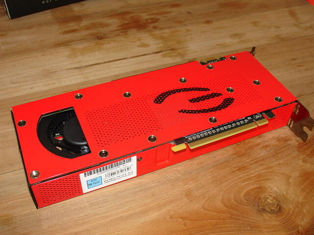 EVGA GeForce GTX 295 Red Edition PCI-E 1792MB 896Bit GDDR3 Rev.A1 1509 rear.JPG