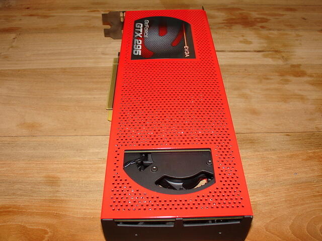 The GTX 295 RE rear top view.JPG