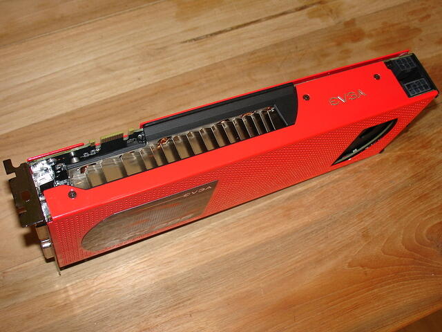 The GTX 295 RE's massive side vent.JPG