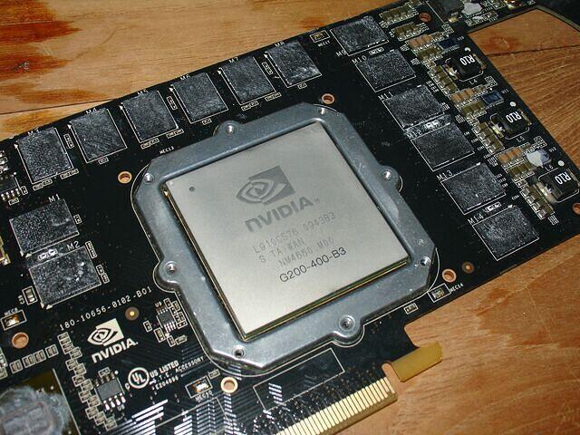 GTX 295 RE Main card Main PCB G200-400-B3 closeup