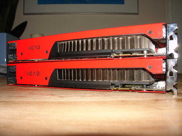 The GTX 295 RE cards d