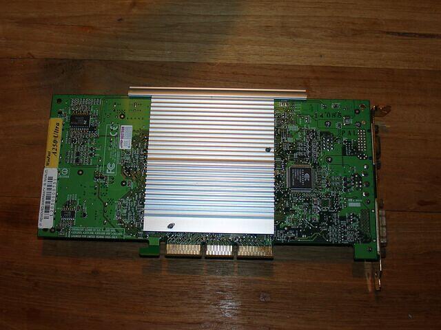 Leadtek WinFast A250 Ultra TD AGP 128MB 128Bit DDR Rev.A 0208 rear