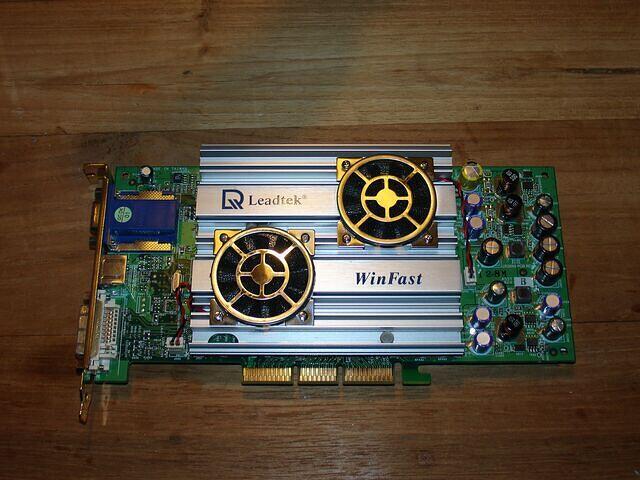 Leadtek WinFast A250 Ultra TD AGP 128MB 128Bit DDR Rev.A 0208 top