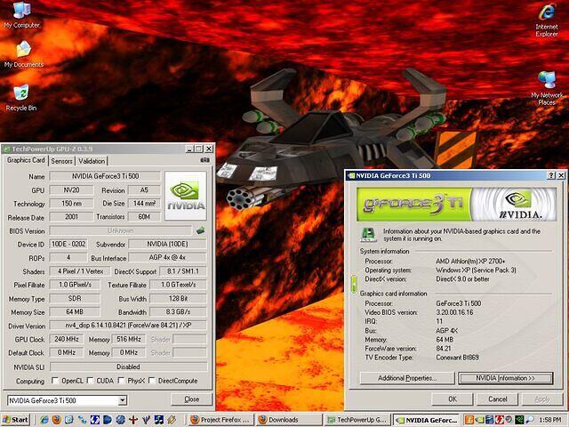 GF3 Ti 500 info tab a