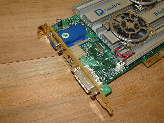 Leadtek GeForce4 Ti-4600 AGP 128MB Rev.A2 0210 Headshot