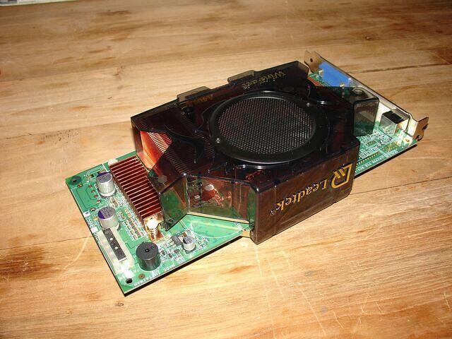 Leadtek 6800 GT AGP Leadtek Logo