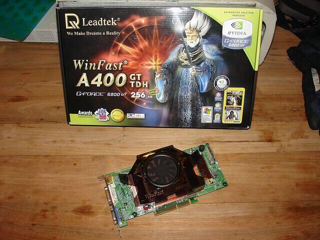 Leadtek 6800 GT AGP + Box