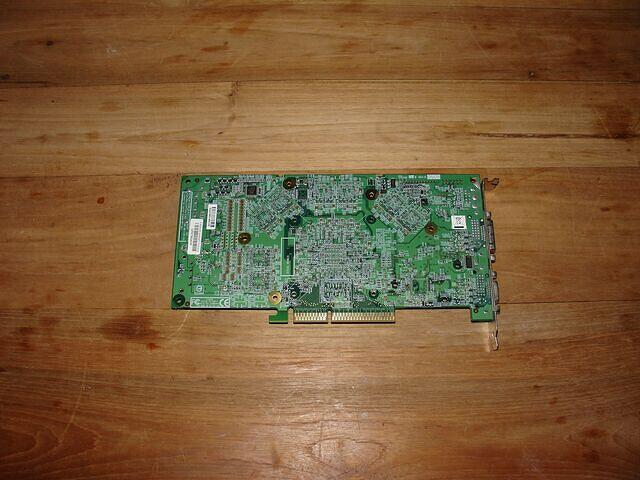 Leadtek GeForce 6800 GT AGP PCB rear