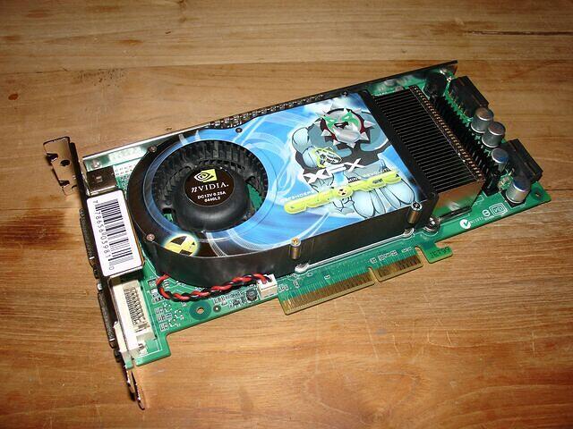 XFX 6800U AGP top after treatment