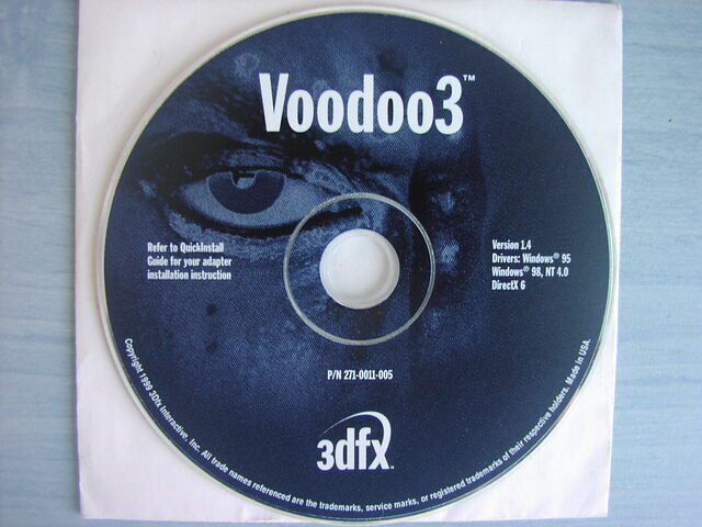 CD Voodoo3 3000