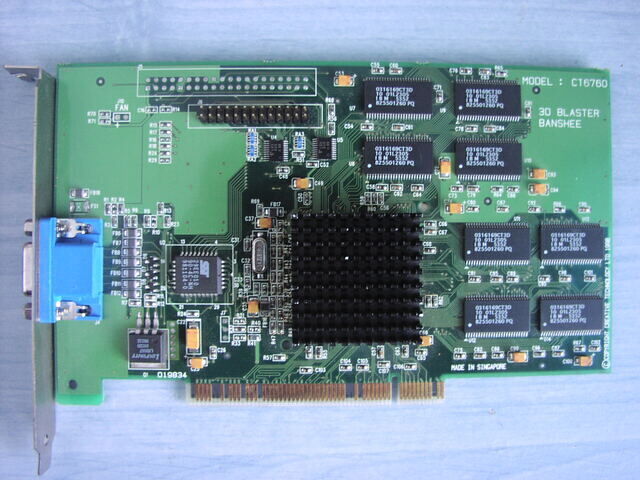 Creative 3D Blaster Banshee (PCI) - CT6760