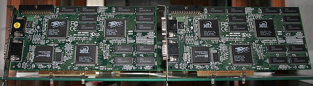 Two different EvilKing II Voodoo2
(New Logo on Chip)