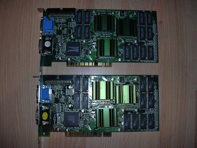 Gainward Dragon 3000 9846/1099 Comparison