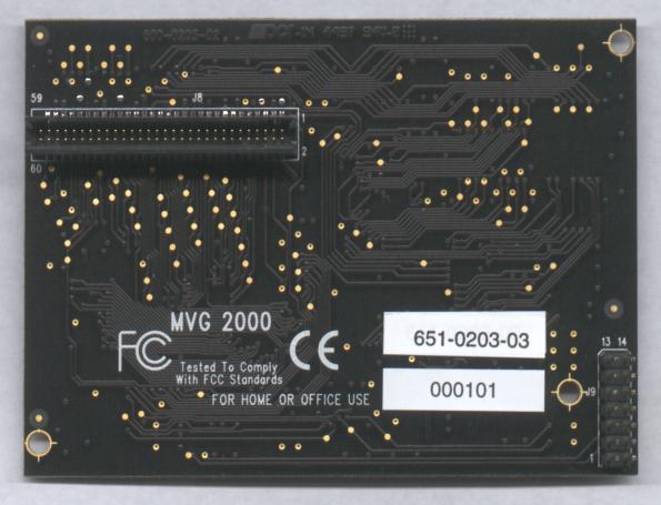 Quantum3D-Obsidian 100SB4440
2D-Modul MVG2000
(back)